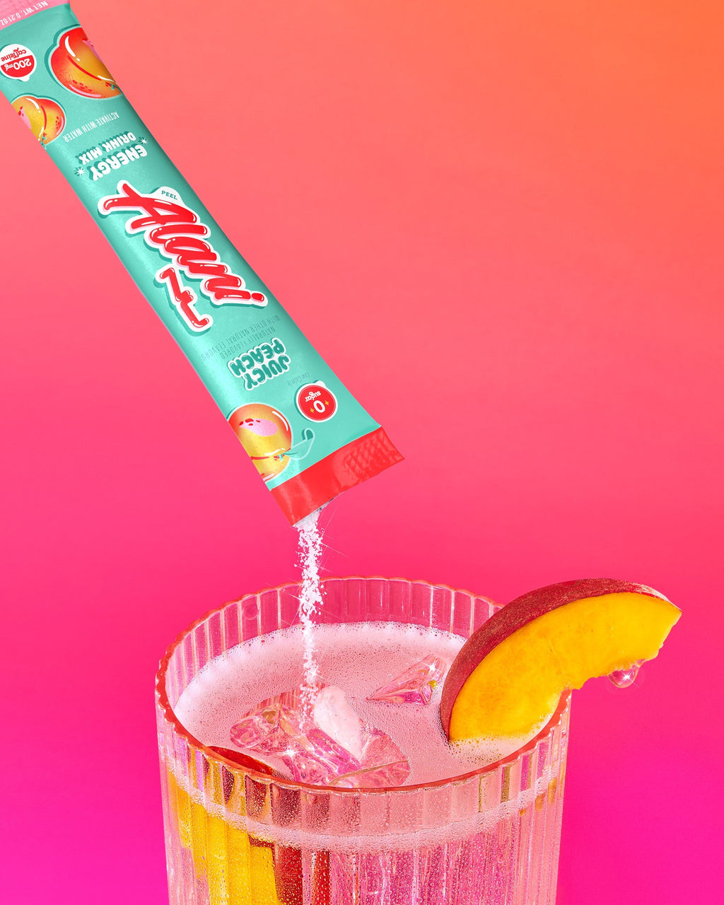 energy sticks - juicy peach